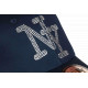 Casquette NY Bleu Marine Strass Paillettes Style Chic Streetwear Stazky CASQUETTES Hip Hop Honour