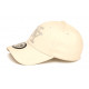 Casquette NY Beige Strass Argent Design Chic Streetwear Stazky CASQUETTES Hip Hop Honour