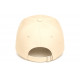 Casquette NY Beige Strass Argent Design Chic Streetwear Stazky CASQUETTES Hip Hop Honour