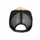 Casquette Trucker Moto Beige Marron Filet Vintage Brodée Stetseii CASQUETTES Hip Hop Honour