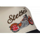 Casquette Trucker Moto Vintage Beige Marine Filet Marron Stetseii CASQUETTES Hip Hop Honour