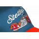 Casquette Filet Moto Custom Orange Bleu Jaune Biker Stetseii CASQUETTES Hip Hop Honour