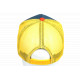 Casquette Filet Moto Custom Orange Bleu Jaune Biker Stetseii CASQUETTES Hip Hop Honour