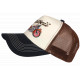 Casquette Trucker Moto Vintage Beige Marine Filet Marron Stetseii CASQUETTES Hip Hop Honour