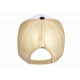 Casquette Trucker Vintage Aigle US Blanche Beige Biker Stetseii CASQUETTES Hip Hop Honour