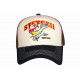 Casquette Trucker Aigle Vintage Beige Marron Filet Biker Stetseii CASQUETTES Hip Hop Honour