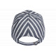 Casquette Rayée Bleu Marine Blanche Style Marin Vintage en Coton Kerlann CASQUETTES Nyls Création