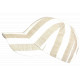 Casquette Beige Rayée Ecrue Mode Vacances Bord de Mer en Coton Anaor CASQUETTES Nyls Création