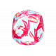 Casquette Tropicale NY Turquoise Fleurie Rouge Feuillage Exotique Été Vacances Aloha CASQUETTES Nyls Création