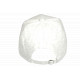 Casquette NY Gris Clair Chiné Sweat Logo Brodé Blanc Streetwear Homme Femme CASQUETTES Hip Hop Honour