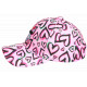 Casquette Licorne Enfant Rose Cœurs Style Girly Fantaisie 6-12 ans Réglable Casquette Enfant Hip Hop Honour