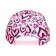 Casquette Licorne Enfant Rose Cœurs Style Girly Fantaisie 6-12 ans Réglable Casquette Enfant Hip Hop Honour