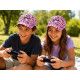 Casquette Licorne Enfant Rose Cœurs Style Girly Fantaisie 6-12 ans Réglable Casquette Enfant Hip Hop Honour