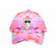 Casquette Licorne Fille Rose Arc-en-Ciel Nuages Étoiles Féeriques 6-12 ans Réglable Casquette Enfant Hip Hop Honour