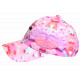 Casquette Licorne Fille Rose Arc-en-Ciel Nuages Étoiles Féeriques 6-12 ans Réglable Casquette Enfant Hip Hop Honour