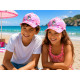 Casquette Licorne Fille Rose Arc-en-Ciel Nuages Étoiles Féeriques 6-12 ans Réglable Casquette Enfant Hip Hop Honour