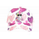 Casquette Licorne Fille Blanche Cœurs Roses Violet Enfant 6-12 ans Réglable Casquette Enfant Hip Hop Honour