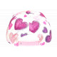 Casquette Licorne Fille Blanche Cœurs Roses Violet Enfant 6-12 ans Réglable Casquette Enfant Hip Hop Honour