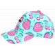 Casquette Licorne Fraise Cerise Turquoise Fille Enfant Été 6-12 ans Réglable Casquette Enfant Hip Hop Honour