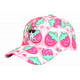 Casquette Licorne Fraise Rose Fille Enfant Style Gourmand Été 6-12 ans Réglable Casquette Enfant Hip Hop Honour