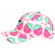Casquette Licorne Fraise Rose Fille Enfant Style Gourmand Été 6-12 ans Réglable Casquette Enfant Hip Hop Honour