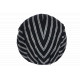 Béret Casquette Rayée Bleu Marine et Blanche Style Marin en Coton Kaelig CASQUETTES Nyls Création