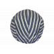 Béret Casquette Rayée Bleue et Blanche Style Marin en Coton Kaelig CASQUETTES Nyls Création