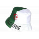 Chapeau Bob Algérie Vert Blanc Drapeau Algérien Unisexe Supporter Reversible BOB Nyls Création