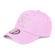 Casquette Enfant Strass Violette NY Chic Streetwear Wazzy de 7 a 11 ans Casquette Enfant Hip Hop Honour