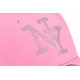 Casquette Enfant Strass Rose NY Chic Streetwear Wazzy de 7 a 11 ans Casquette Enfant Hip Hop Honour