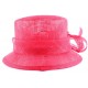 Chapeau cérémonie Alisier en sisal Rouge ANCIENNES COLLECTIONS divers