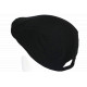 Casquette Plate Noire Vintage Ajustable – Béret Eté en Coton Look Homme Femme CASQUETTES Nyls Création