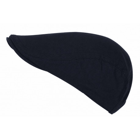 Casquette Plate Bleu Marine Vintage Ajustable – Béret Eté en Coton Look Homme Femme CASQUETTES Nyls Création