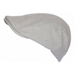 Casquette Plate Gris Clair Vintage Ajustable – Béret Eté en Coton Look Homme Femme CASQUETTES Nyls Création