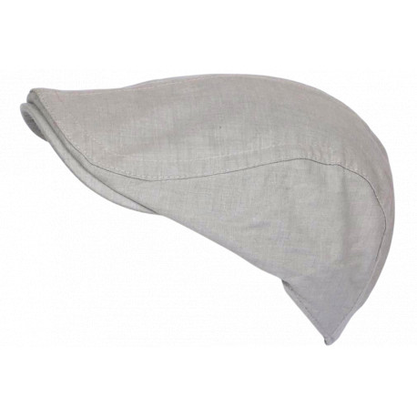 Casquette Plate Gris Clair Vintage Ajustable – Béret Eté en Coton Look Homme Femme CASQUETTES Nyls Création