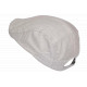 Casquette Plate Gris Clair Vintage Ajustable – Béret Eté en Coton Look Homme Femme CASQUETTES Nyls Création