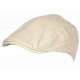 Casquette Plate Beige Vintage Ajustable – Béret Eté en Coton Look Homme Femme CASQUETTES Nyls Création