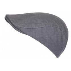 Casquette Plate Grise Rétro Ajustable – Béret Eté en Coton Style Homme Femme CASQUETTES Nyls Création