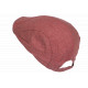 Casquette Plate Rouge Rétro Ajustable – Béret Eté en Coton Style Homme Femme CASQUETTES Nyls Création