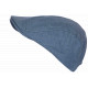 Casquette Plate Bleu Denim Vintage Ajustable – Béret Eté en Coton Look Homme Femme CASQUETTES Nyls Création