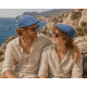 Casquette Plate Bleu Denim Vintage Ajustable – Béret Eté en Coton Look Homme Femme CASQUETTES Nyls Création
