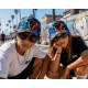 Casquette Enfant Feu Orange Bleue Originale Flammes Fire NY de 7 a 11 ans Casquette Enfant Hip Hop Honour