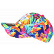 Casquette NY Fleurie Multicolore Style Tropical Floral Baseball Bali CASQUETTES Hip Hop Honour