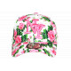 Casquette NY Fleurie Roses Roses Tropicales Style Floral Exotique Aloha CASQUETTES Hip Hop Honour