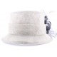 Chapeau Cérémonie Amarante Gris et Marine ANCIENNES COLLECTIONS divers