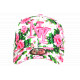 Casquette Enfant Fleurs Roses Tropicales Exotiques Aloha NY 7 à 11 Ans Casquette Enfant Hip Hop Honour
