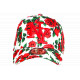 Casquette Enfant Fleurs Rouges Tropicales Exotiques Aloha NY 7 à 11 Ans Casquette Enfant Hip Hop Honour