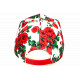 Casquette Enfant Fleurs Rouges Tropicales Exotiques Aloha NY 7 à 11 Ans Casquette Enfant Hip Hop Honour