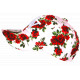 Casquette Enfant Fleurs Rouges Roses Tropicales Exotiques Aloha NY 7 à 11 Ans Casquette Enfant Hip Hop Honour