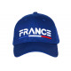 Casquette Enfant France Bleue Brodée Tricolore Garçon Fille 6 à 12 Ans Casquette Enfant Nyls Création